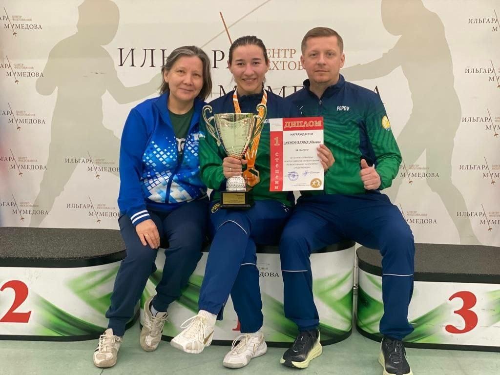 Олимпийская чемпионка из Самары по фехтованию