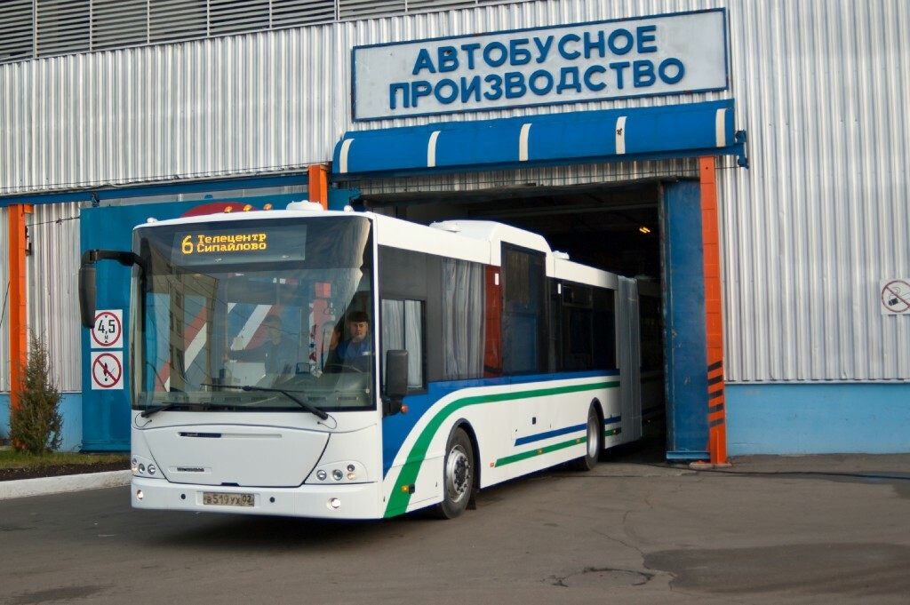 Автобусы производят в городе