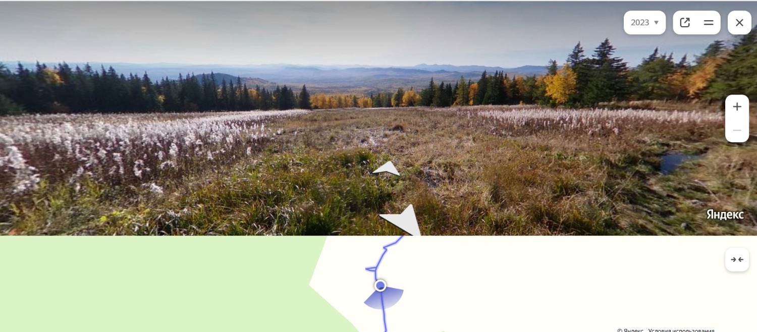 Карта Тюлюк Иремель