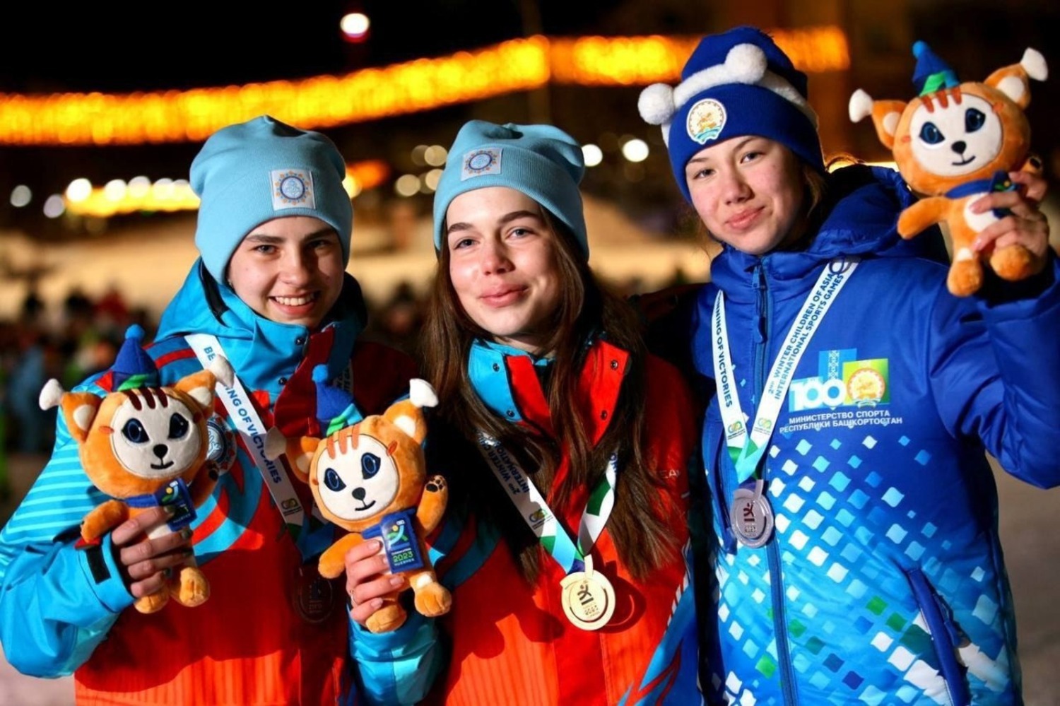 министерство спорта РБ  На II зимних международных играх «Дети Азии» сборная Башкирии завоевала восемь медалей