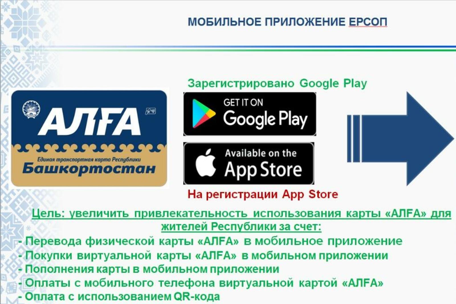 В Башкирии заработало приложение для виртуальной транспортной карты «Алга»